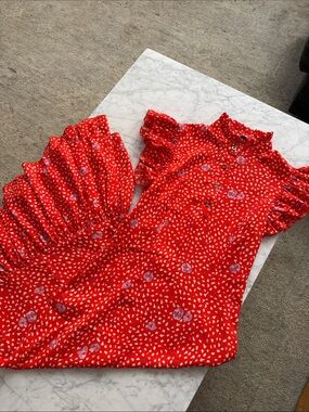 Never fully dressed floral midi dress